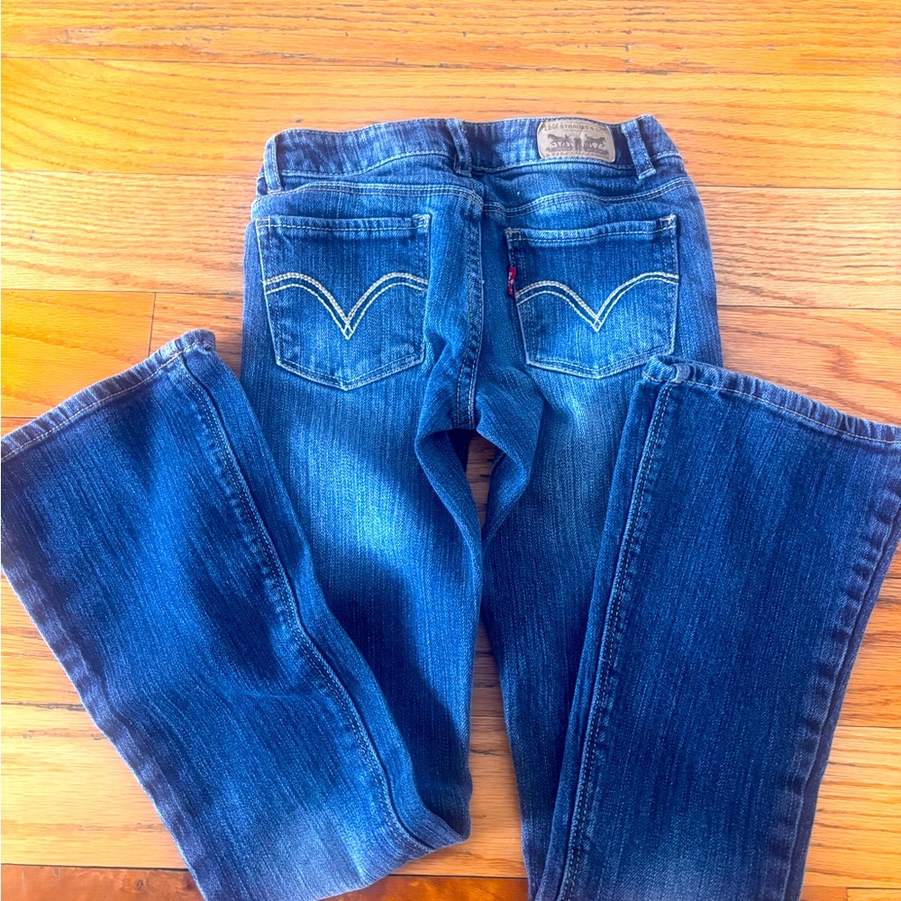 Levi bootcut jeans girls size 8